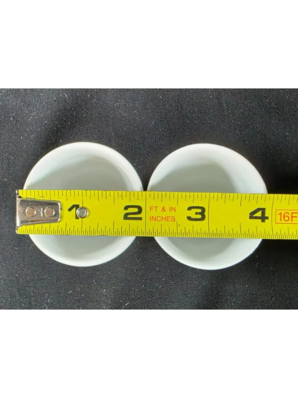 Denver & Rio Grande Railroad Egg Cups Set Of 2 Blue Logo Souvenir Reproduction 2
